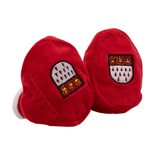 Babyschuhe mit Wappen