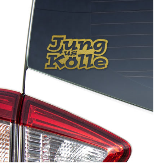 Aufkleber - Jung us Kölle