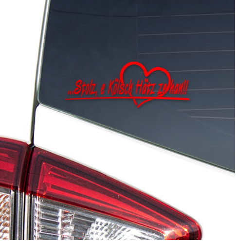 Aufkleber - Kölsche Hätz