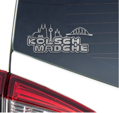 Aufkleber - Kölsche Mädche