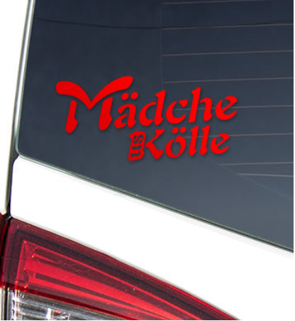Aufkleber - Mädche us Kölle